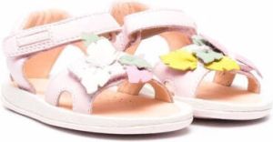 Camper Kids Twins floral sandals Pink