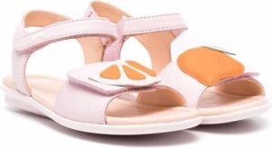 Camper Kids Twins leather sandals Pink