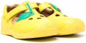 Camper Kids Twins touchs-trap sandals Yellow