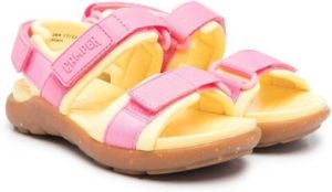 Camper Kids Wous touch-strap sandals Yellow