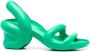 Camper Kobarah mid-heeled slides Green - Thumbnail 1