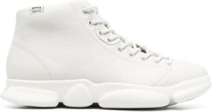 Camper lace-up high-top sneakers White