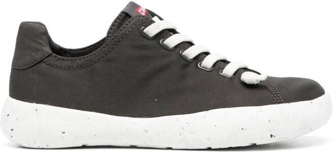 Camper lace-up logo-patch sneakers Grey