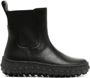 Camper leather ankle boots Black