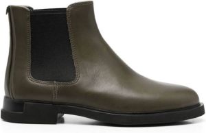 Camper leather ankle boots Green