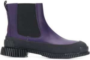 Camper leather detail boots Purple
