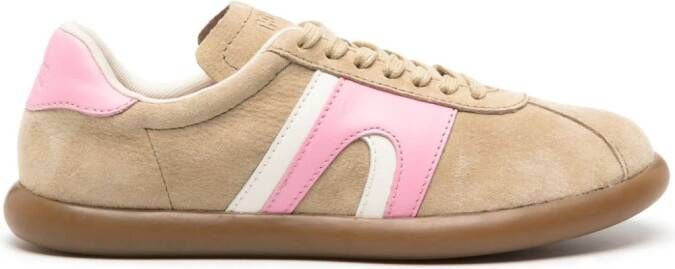 Camper leather-panel suede trainers Neutrals