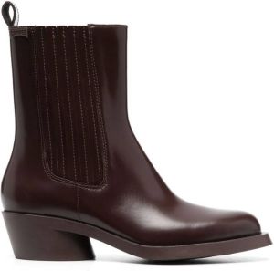Camper leather western boots Brown