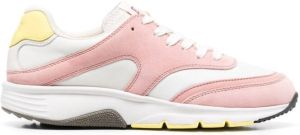 Camper low-top suede sneakers Pink