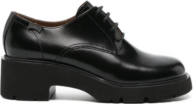 Camper Milah 60mm leather oxford shoes Black