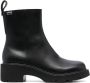 Camper Milah 75mm leather ankle-boots Black - Thumbnail 1