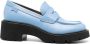 Camper Milah leather loafers Blue - Thumbnail 1