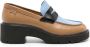 Camper Milah Twins leather loafers Blue - Thumbnail 1