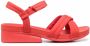 Camper Minikaah crossover-strap sandals Red - Thumbnail 1