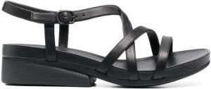 Camper Minikaah leather sandals Black