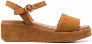Camper Misia ankle strap sandals Brown