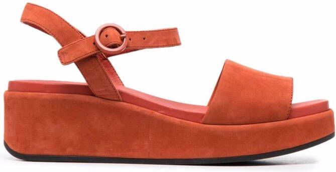 Camper Misia ankle strap sandals Red