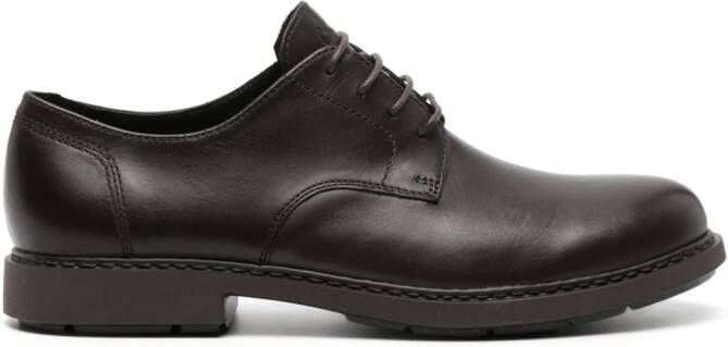 Camper Neuman leather derby shoes Brown