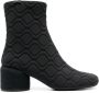 Camper Niki 60mm quilted boots Black - Thumbnail 1