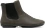 Camper Nina elasticated-panel ankle boots Green - Thumbnail 1