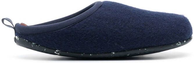 Camper open-back slippers Blue