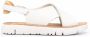 Camper Oruga crossover leather sandals White - Thumbnail 1