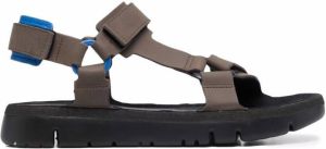 Camper Oruga touch-strap sandals Brown