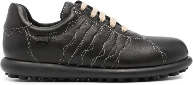 Camper Pelotas Ariel contrast-stitch leather sneakers Black