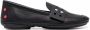 Camper perforated-strap leather loafers Black - Thumbnail 1