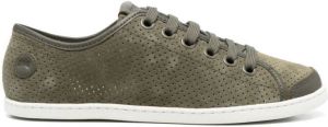 Camper perforated suede sneakers Green