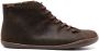 Camper Peu Cami lace-up leather boots Brown - Thumbnail 1