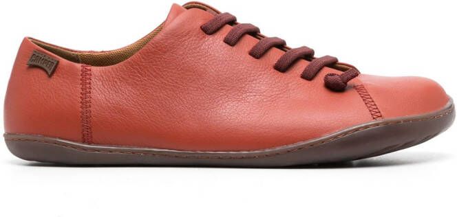 Camper Peu low-top leather sneakers Red