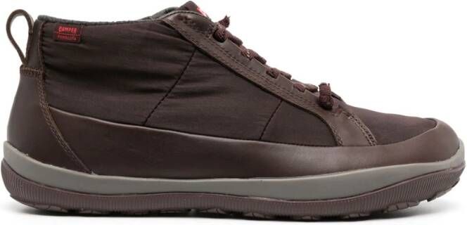 Camper Peu Pista leather boots Brown