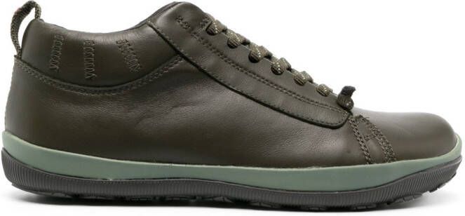 Camper Peu Pista leather low-top sneakers Green