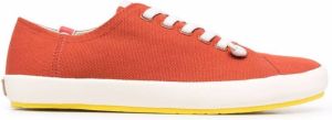 Camper Peu Rambla Vulcanized lace-up sneakers Red