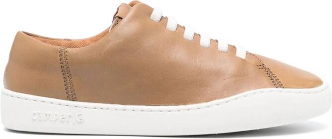 Camper Peu Touring leather sneakers Brown