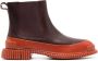 Camper Pix ankle-length leather boots Red - Thumbnail 1