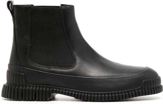 Camper Pix leather ankle boots Black