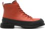 Camper Pix leather ankle boots Red - Thumbnail 1
