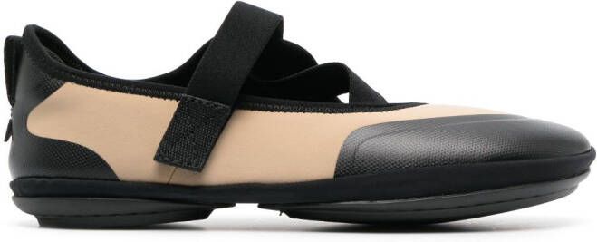 Camper Right Nina colour-block ballerina shoes Neutrals