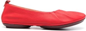 Camper Right Nina leather ballerina shoes Red