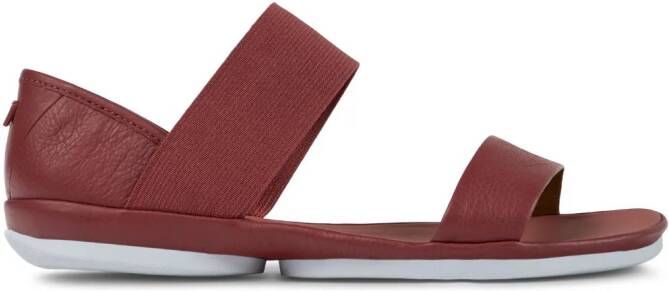 Camper Right Nina leather sandals Red