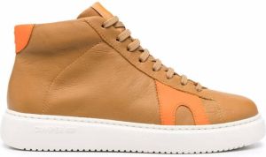 Camper Runner K21high-top leather sneakers Brown