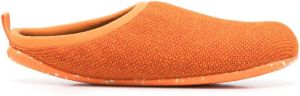 Camper slip-on felt slippers Orange
