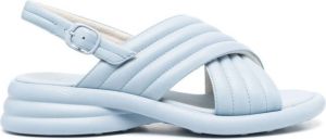 Camper Spiro cross-strap sandals Blue