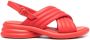 Camper Spiro cross-strap sandals Red - Thumbnail 1