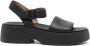 Camper Tasha 55mm leather sandals Black - Thumbnail 1