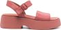 Camper Tasha 55mm leather sandals Red - Thumbnail 1