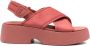 Camper Tasha platform sandals Red - Thumbnail 1