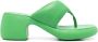 Camper Thelma 71mm leather sandals Green - Thumbnail 1